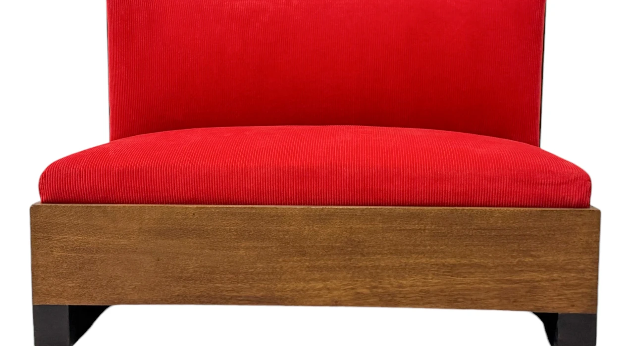 Willem Penaat Art Deco Modernist Bench or Sofa for Metz & Co, 1930s